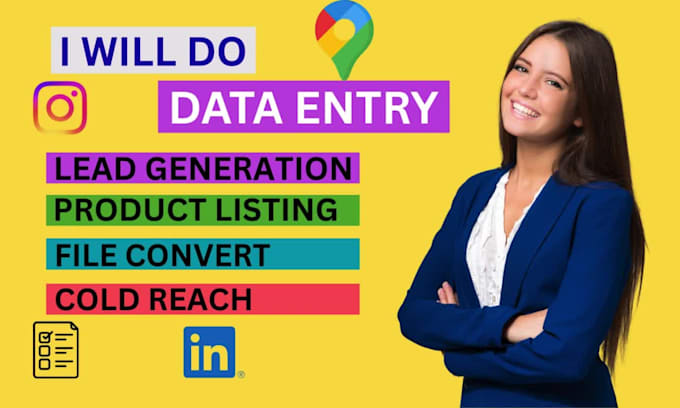 do 24 hours manual data entry, PDF conversion  and web scraping job