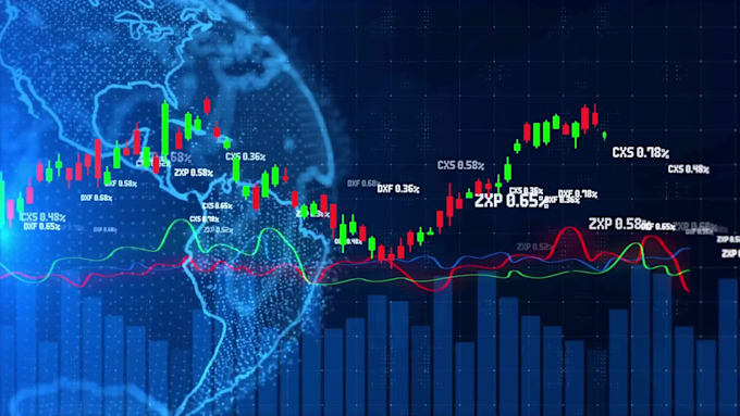 create forex crypto trading video intro for social media