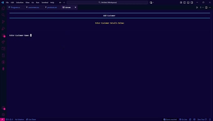 develop c sharp console or desktop apps with oop and file handling