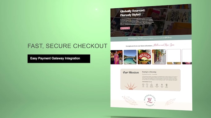 design and develop a shopify store
