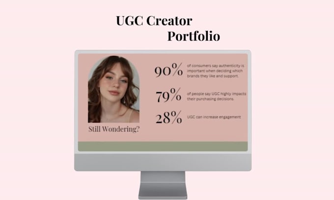 create your canva ugc creator portfolio website