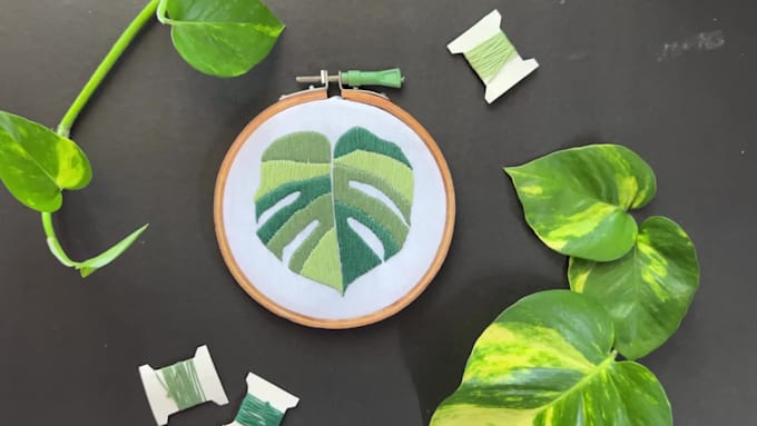do  hand embroidery tutorials through reels and videos