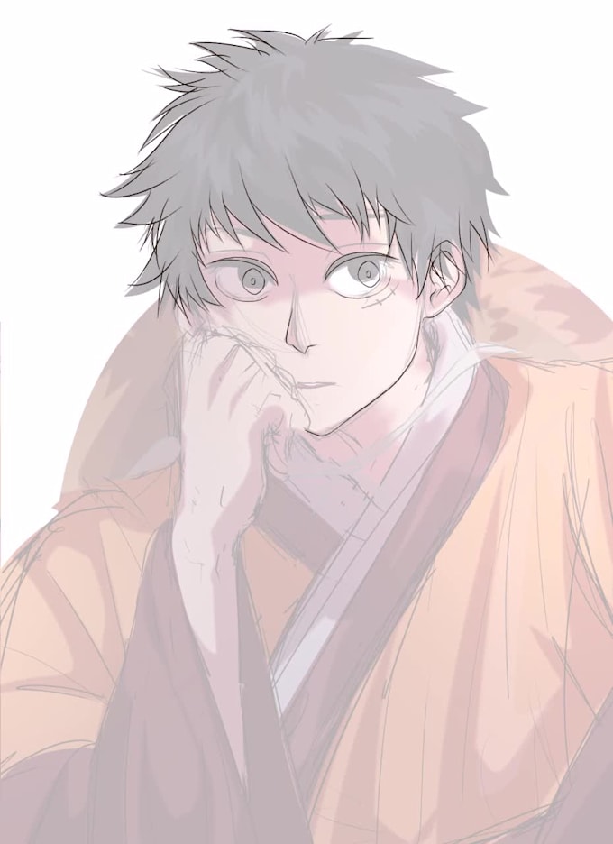 draw art commission anime webtoon style