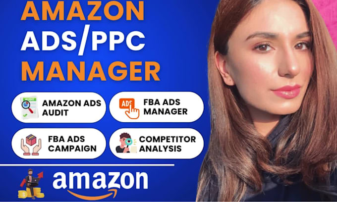 manage your amazon PPC campaigns and amazon advertising VA