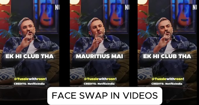 do realistic deep ai face swap in video, image using deforum stable diffusion