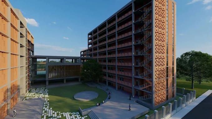 do 3d walkthrough of architectural animation