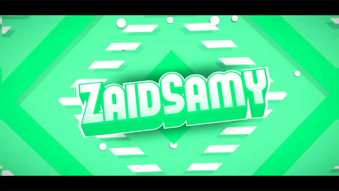 make a 3d gaming intro for youtube