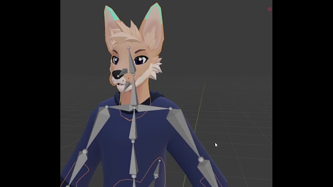 Do a 3d rig for your character to use in vr chat by Hugojos | Fiverr