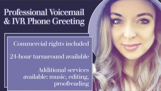 Record Your Ivr Phone Greeting Or Voicemail By Erynmichel Fiverr 5406