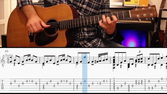 send you a guitar tutorial video