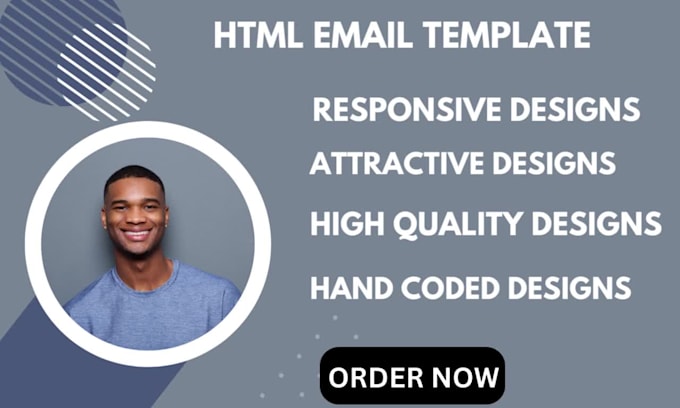Design email templates using html and css on mailchimp and klaviyo by ...