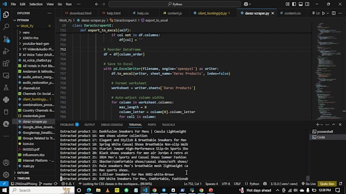 Fournir du web scraping en python, de la data mining et de l ...