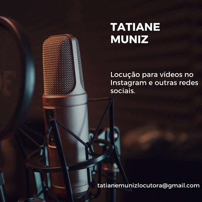 eu sou a voz brasileira ideal para o seu projeto