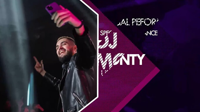 create dj night club party, dance pool party event promo video