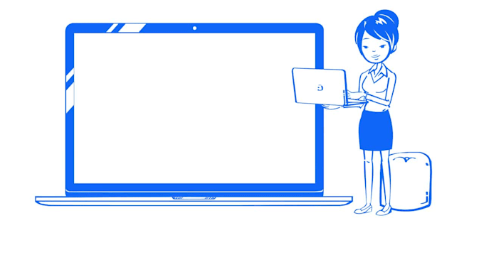 whiteboard explainer video, hand drawn animation