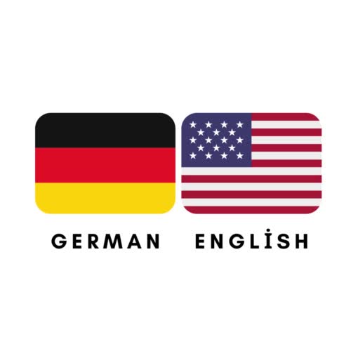 Translate from german to english and from english to german by