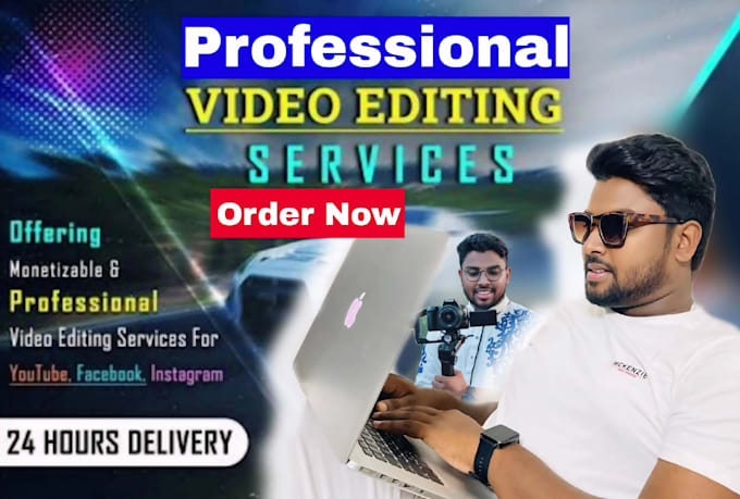 do profesional video editing or cut out green screen video