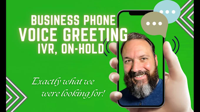 record a professional voicemail greeting for your business