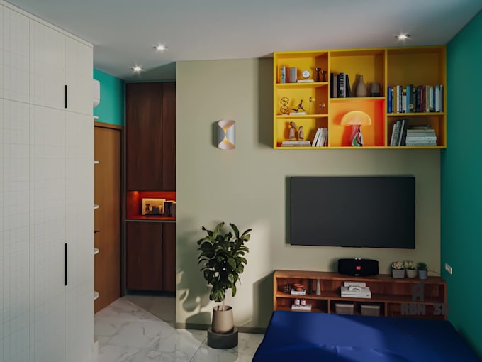 create stunning 3d bedroom designs and renders