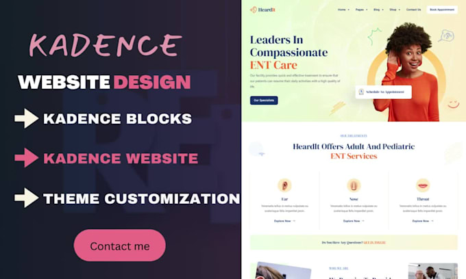 design or redesign your kadence website with kadence blocks pro