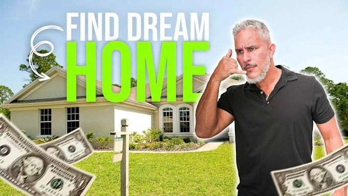 design premium youtube thumbnail for real estate