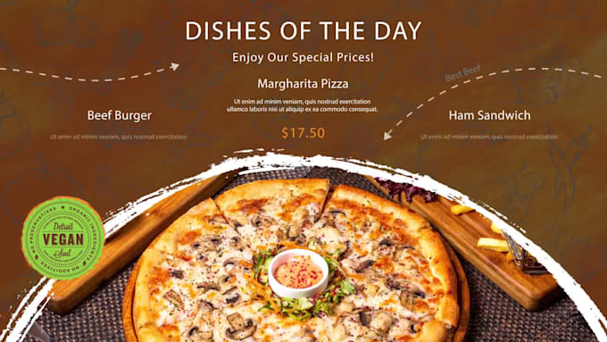 create food promo video and food ads for your restaurant