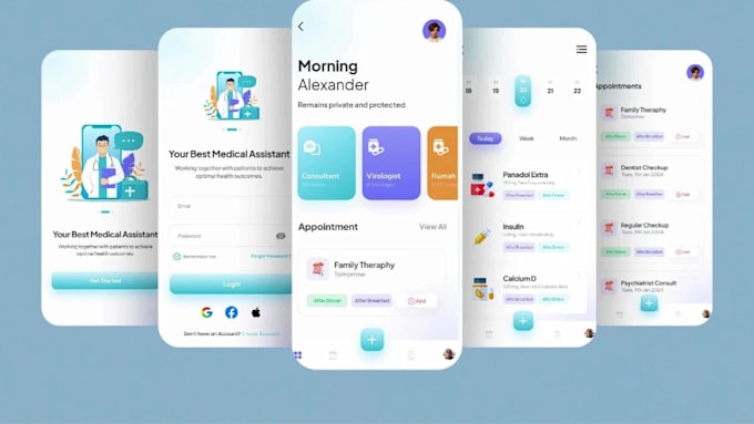 Do mobile app and website ui ux design by Webandapppro | Fiverr