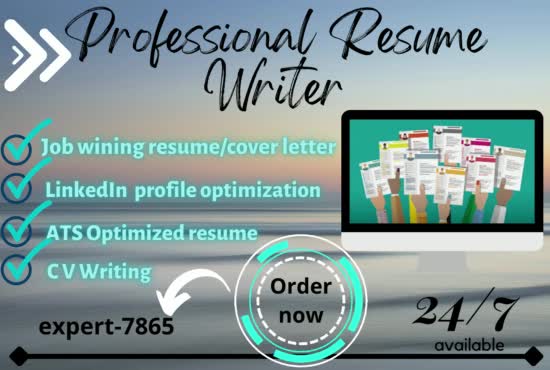 Write professional resume cv writingcover letter linkedin profile by ...
