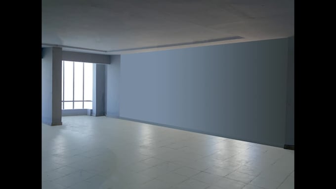 do an interior concept design in photoshop