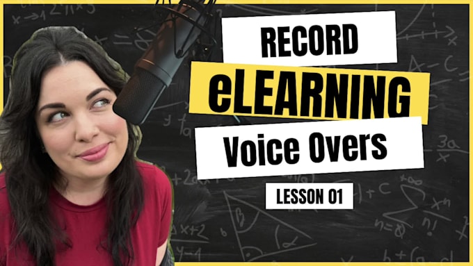 record a professional elearning voice over for your training