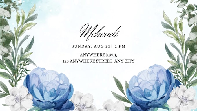 Design e invitations for different events by Priya_designer1 | Fiverr