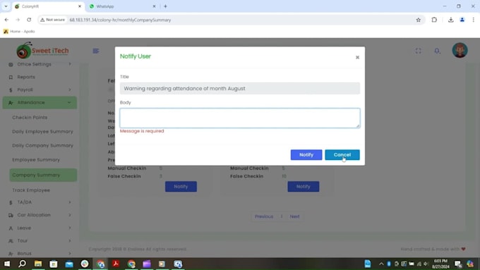develop ai powered hrm software and mobile app with smart automation