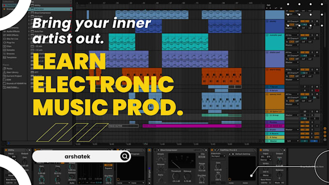teach you music production in ableton or fl studio