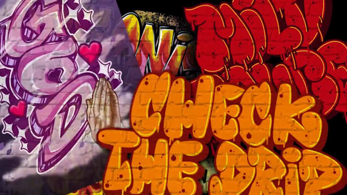 design graffiti and lettering your cool words
