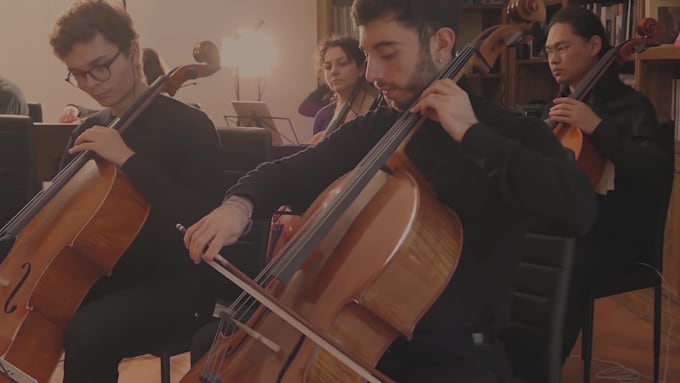 arrange and record a live string orchestra