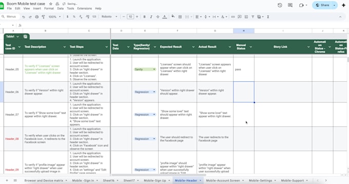 do manual QA, bugs reporting for mobile and web app testing