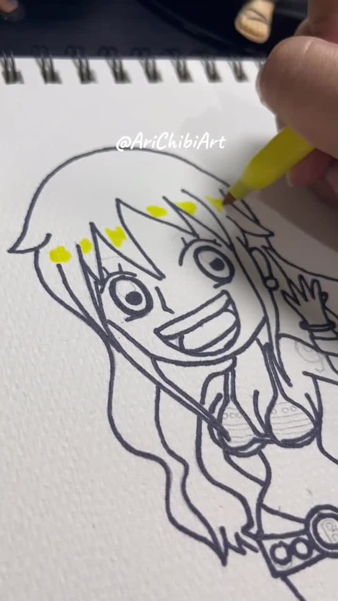 draw anime for you, pencil sketch