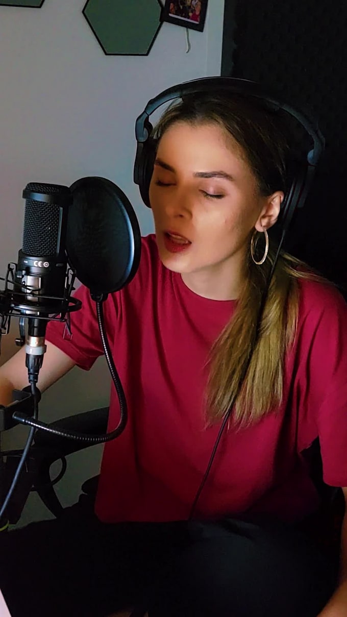 Be your versatile female singer by Stefania_13 Fiverr