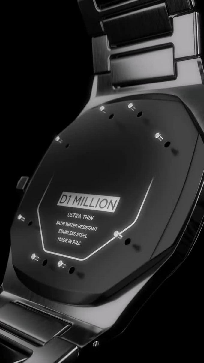 do 3d wristwatch animation 3d cgi watch animation 3d watch animation 3d design