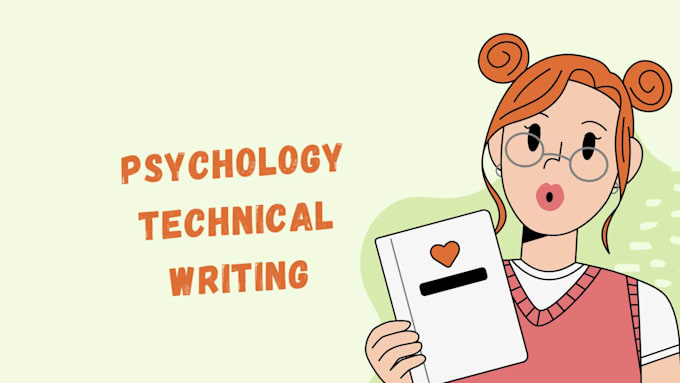 do technical research and writing in psychology