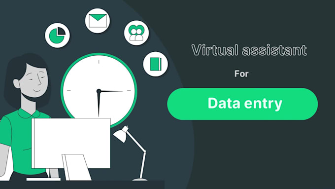 be your virtual assistant for excel or word data entry ,copy paste