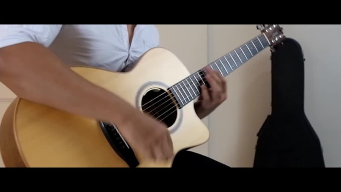 we will make acoustic guitar audio for you