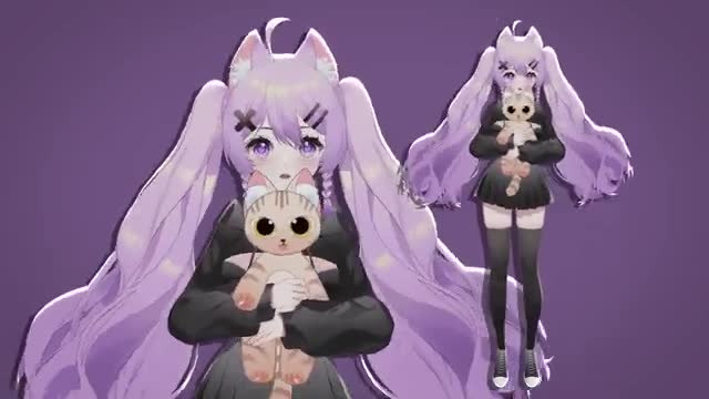 Draw and rig live2d model vtuber rigging vtuber commission