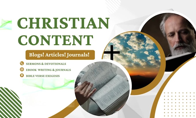 write your christian blogs, articles, sermon summaries, and devotionals
