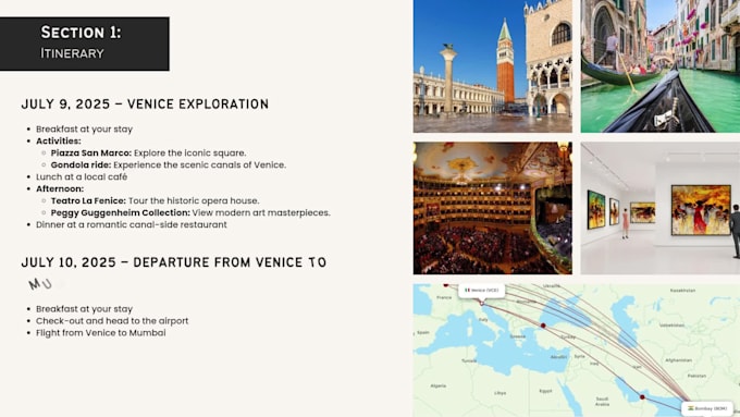 assist with making ceative and concise presentations