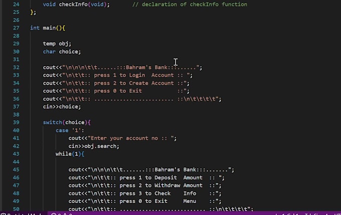 help you with your c, c plus plus, projects