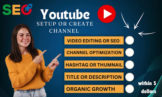Create and manage a youtube channel by Sheikhsheraz318 | Fiverr