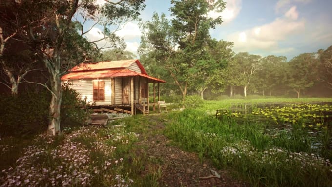 create aaa quality 3d environments in blender and unreal engine 5