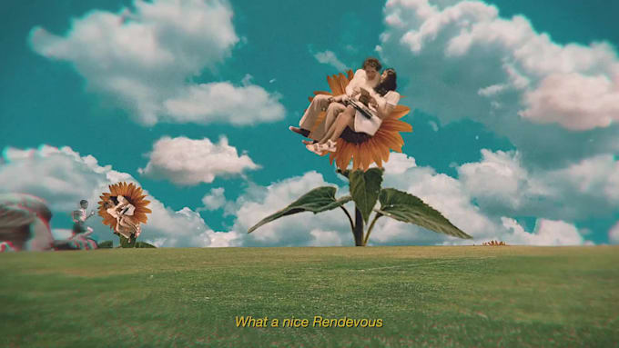 create you a mindblowing animated collage music video