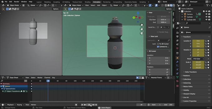 Create 3d model and animation of your product by Halartalpur | Fiverr